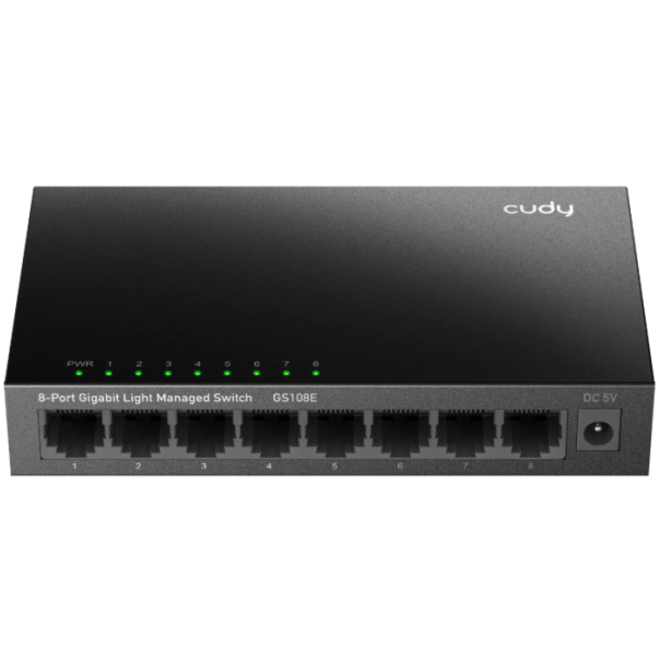 Cudy GS108E 8-Port Gigabit Light Managed Switch - EP3228251