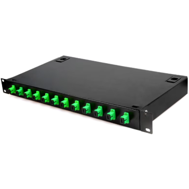 Optièki patch panel ExeLink sa 12 konektora SC/APC za rek orman - EP3228311