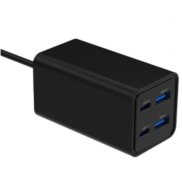 TA-UC-2A2C-PD65-01-BK Gembird 4-port 65W GaN USB PowerDelivery brzi punjac, black - EP3228368