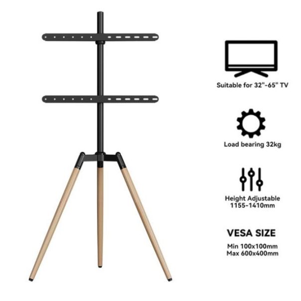 TVS-65S-01 Gembird Podno postolje za TV stativ (okretno) 32-65inc - EP3228380