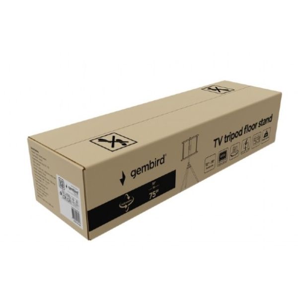 TVS-75ST-01 Gembird Podno postolje za TV stativ (okretno/nagibno), 32-75inc - EP3228037