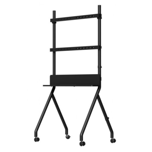 TVS-86F-02 Gembird Podni stalak za TV, 55-86inc, crni - EP3228130