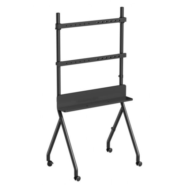 TVS-86F-02 Gembird Podni stalak za TV, 55-86inc, crni - EP3228130