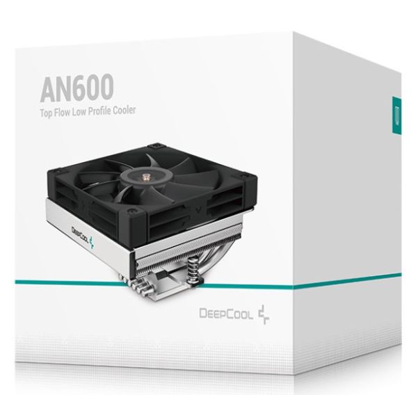 DeepCool AN600 UNI CPU kuler 180W 120mm 500-1850rpm 61CFM LGA1851/1700/1200/1151/1150/1155, AM5/AM4 - EP3247647