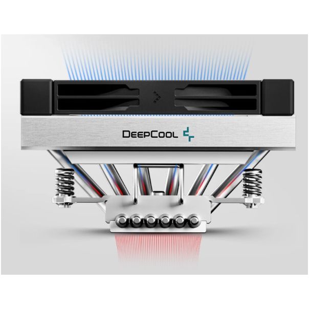 DeepCool AN600 UNI CPU kuler 180W 120mm 500-1850rpm 61CFM LGA1851/1700/1200/1151/1150/1155, AM5/AM4 - EP3247647