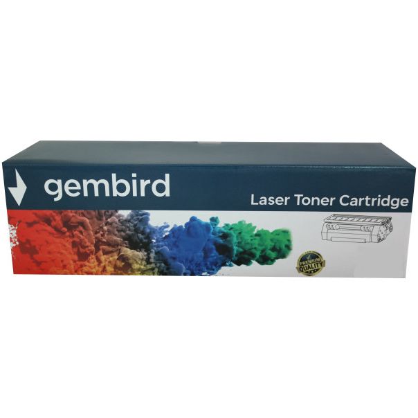 Toner Gembird CF541A/CF401A/CRG-054/CRG-045 C zam. kaseta za HP Cyan 1.3k - EP3228394