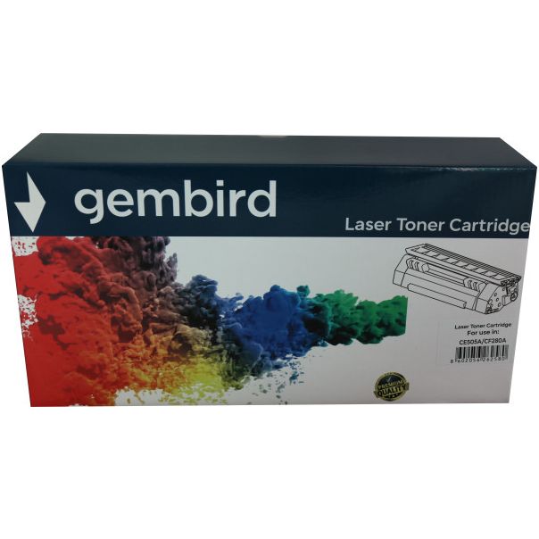 Toner Gembird C-TN328 BK (Low temperature toner) zam. kaseta za Konica Bizhub Black 28k - EP3228406