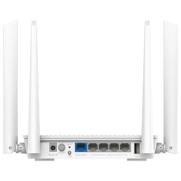 Cudy WR3000P AX3000 2.5G Mesh Wi-Fi 6 PoE Router, 1.3 GHz Dual-Core CPU, 4-Stream Dual-Band Wi-Fi 6 - EP3228575