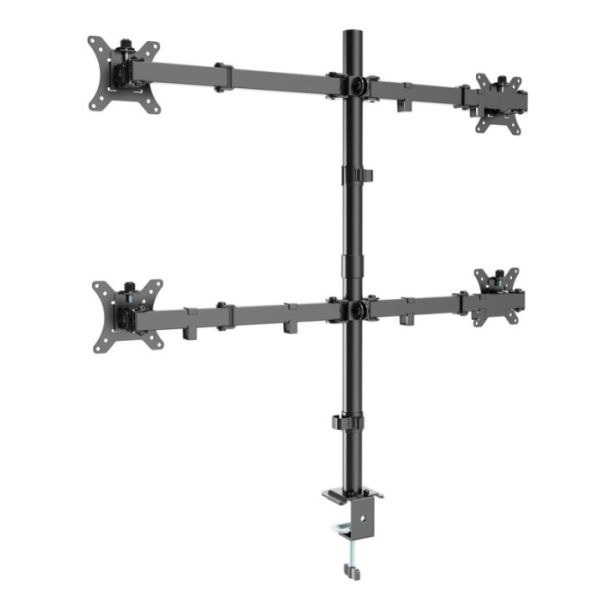 MA-D4-01 Gembird Podesivi stoni drzac za monitor sa cetri ruke,tilt,rotacija,okretanje,13-32 max10kg - EP3228614