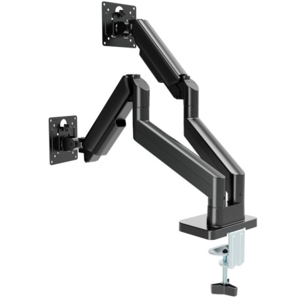 MA-DA2-06 Gembird Podesivi dupli stoni drzac za monitor, tilt, 17-32 max.10kg Black - EP3273986