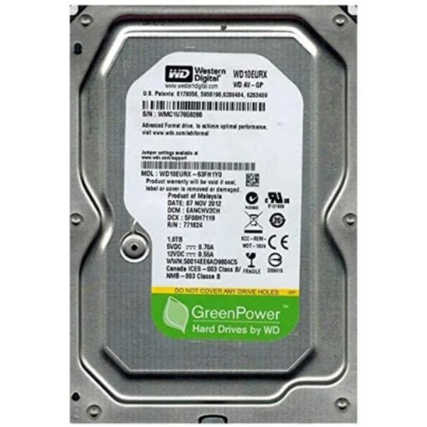 HDD 3.5 * 1TB SET USB 3.0 SATA eksterno kuciste + 1TB WD10EURX WD/ EE3-U3S-3 - EP3228638