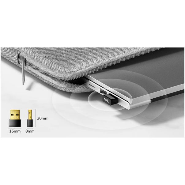 Cudy BU530 Bluetooth 5.3 Nano USB Adapter Win 7/8/8.1/10/11 - EP3269355