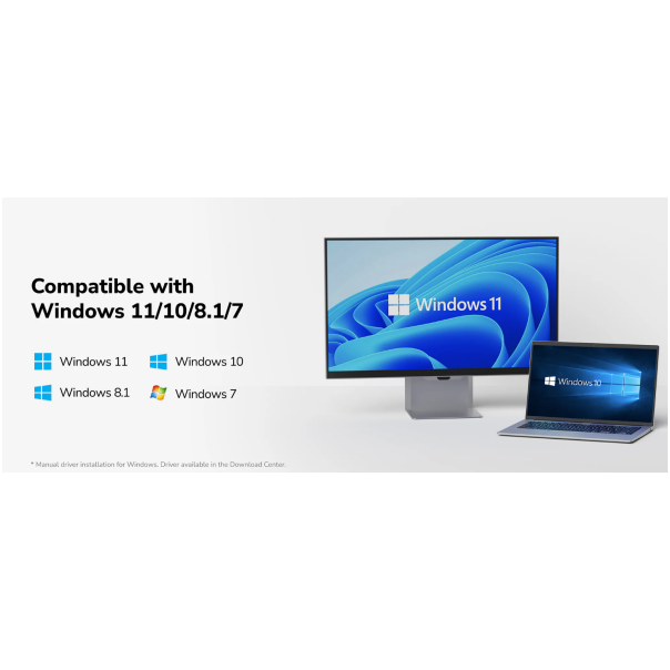 Cudy BU530 Bluetooth 5.3 Nano USB Adapter Win 7/8/8.1/10/11 - EP3269355