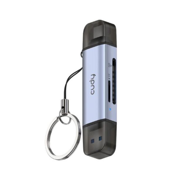 Cudy UH200 2-in-1 USB 3.0 Card Reader (alt.A-CM-COMBO8-06) - EP3226936