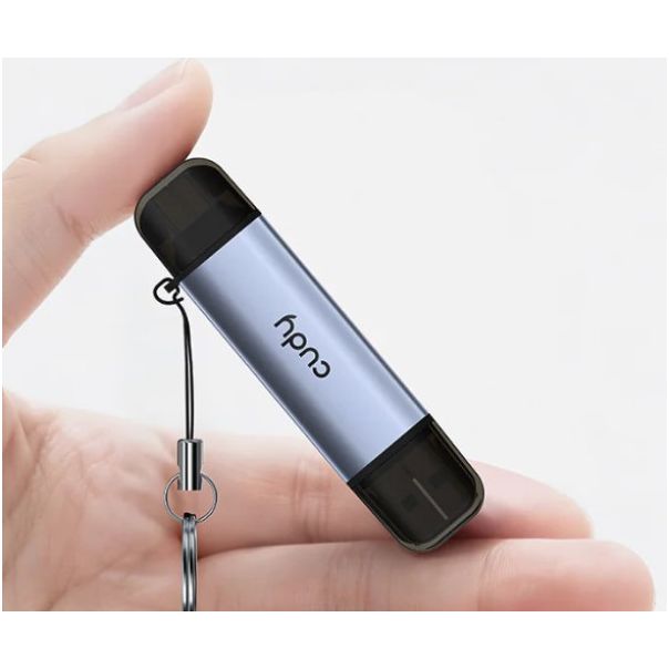Cudy UH200 2-in-1 USB 3.0 Card Reader (alt.A-CM-COMBO8-06) - EP3226936
