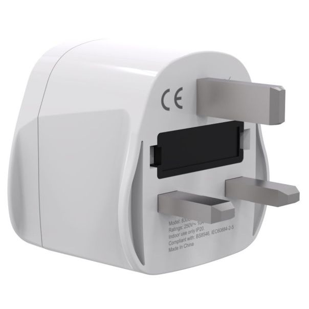 Travel adapter A-AC-UKMINTF Gembird UK suko 10A - EP3225010