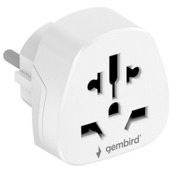 Travel adapter A-AC-EUMINTF Gembird EU suko 10A - EP3225016