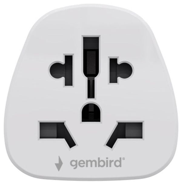 Travel adapter A-AC-USMINTF Gembird US suko 10A - EP3225022