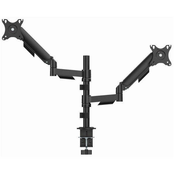 MA-DA2P-02 Gembird Podesivi dupli stoni drzac za monitor, tilt, 17-32 max.9kg - EP3274001