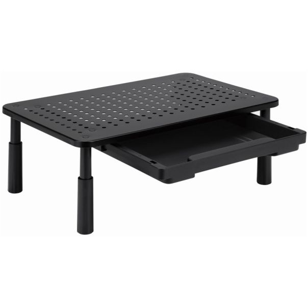 MS-TABLE-D-01 Gembird Podesivo postolje sa fiokom ya monitor 370x235x140mm - EP3225052