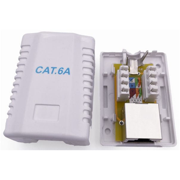 NCAC-1F6A-01 kutija za povrsinsku montazu sa jednim portom CAT6A FTP - EP3225079