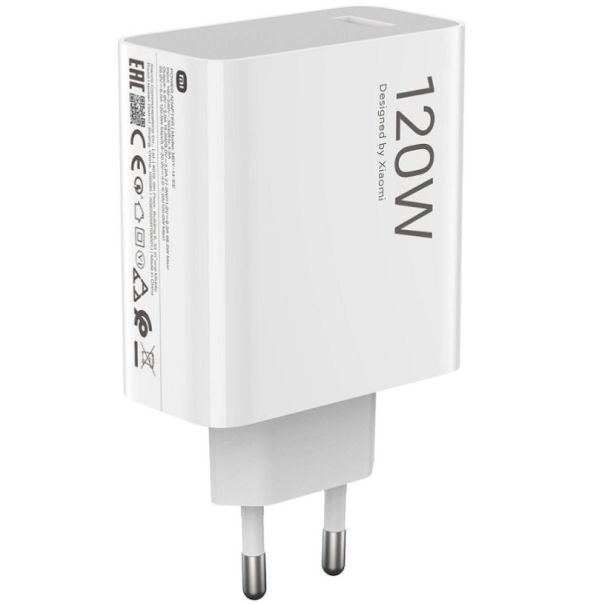 Xiaomi 120W HyperCharge Combo (Type-A) USB-A EU adapter+ kabl Tip-A to Tip-C - EP3266094
