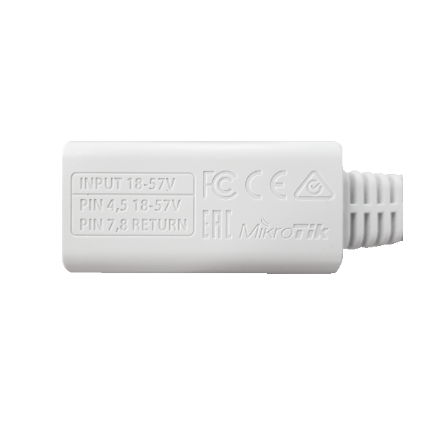 MikroTik Passive Gigabit PoE adapter sa LED - EP3225262