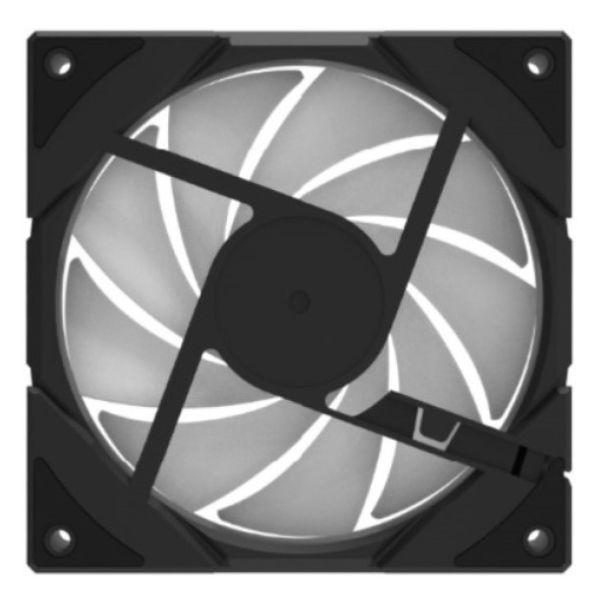 DeepCool CG580 FAN *BK R (BULK) Ventilator za kuciste 120x120x25mm ARGB,1,300 RPM,Black Reverzibilni - EP3224905