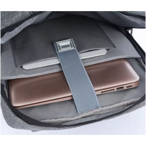 NCC-15-KLB012 Gembird Ranac poslovni Sivi za laptop 15,6inc 41x30x15cm USB konektor, 950g - EP3225442