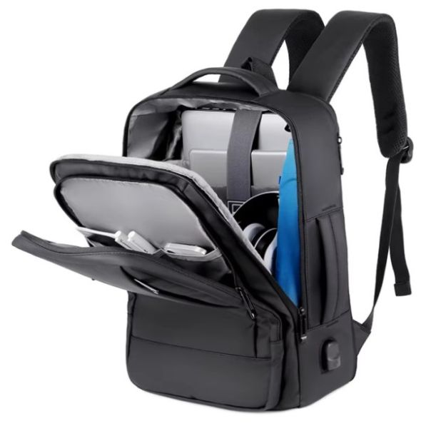 NCC-15-KLB017 Gembird Ranac za laptop 15,6/17inc 43x31x15(+5)cm USB konektor, 900g - EP3225460