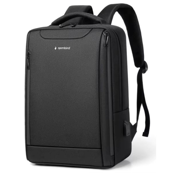NCC-15-KLB020 Gembird Ranac za laptop 15,6inc 45x28x15cm USB konektor, 660g - EP3228668