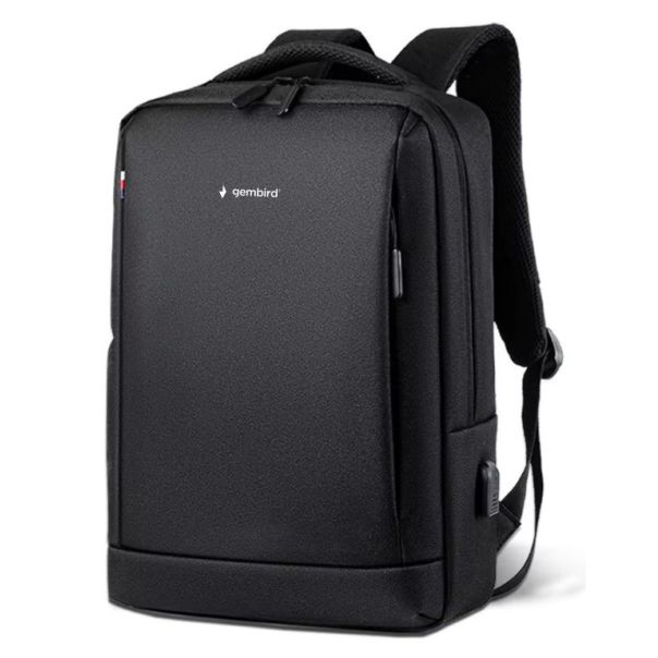 NCC-15-KLB021 Gembird Ranac za laptop 15,6inc 45x28x15cm USB konektor, 600g - EP3228671