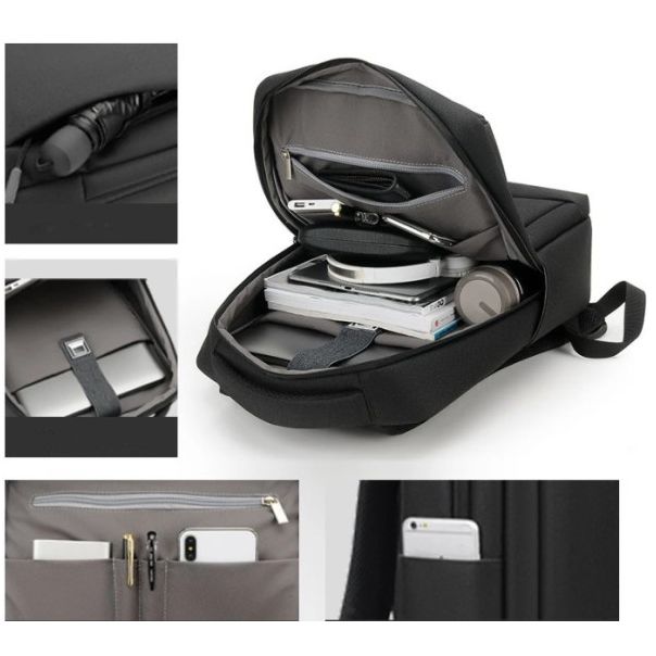 NCC-15-KLB021 Gembird Ranac za laptop 15,6inc 45x28x15cm USB konektor, 600g - EP3228671