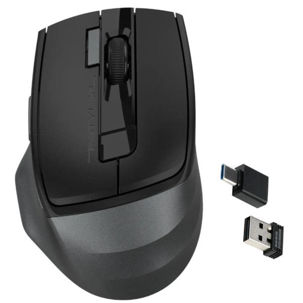 A4-FG45CS AIR2 A4Tech Fstyler bezicni opticki mis 2.4Ghz, 125Hz/1000-2000Dpi, 108mm, USB+Type-C - EP3244679
