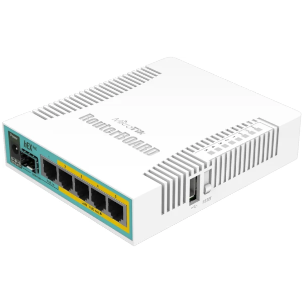 MikroTik RouterBOARD RB960PGS hEX PoE (5x GE, SFP) - EP3225982