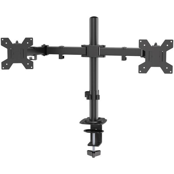 MA-D2-011 Gembird Podesivi dupli stoni drzac za monitor, tilt, 17-32 max.2x9kg (alt MA-D2-01) - EP3228842
