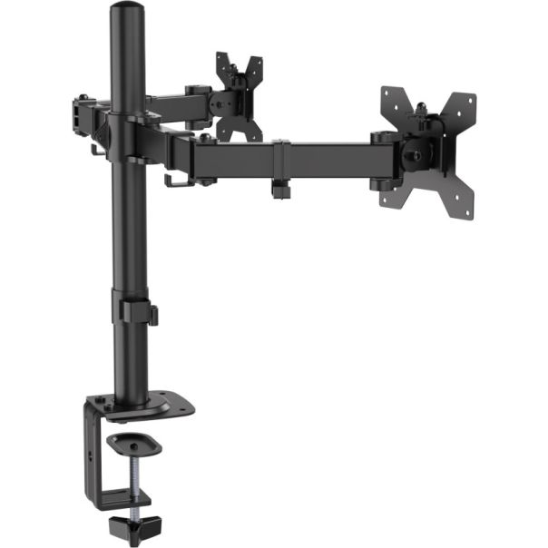 MA-D2-011 Gembird Podesivi dupli stoni drzac za monitor, tilt, 17-32 max.2x9kg (alt MA-D2-01) - EP3228842