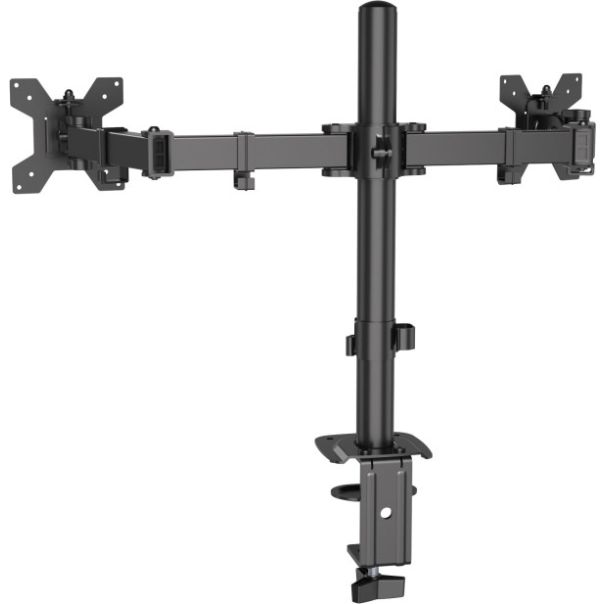 MA-D2-011 Gembird Podesivi dupli stoni drzac za monitor, tilt, 17-32 max.2x9kg (alt MA-D2-01) - EP3228842