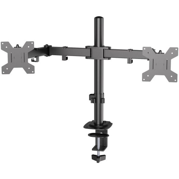 MA-D2-011 Gembird Podesivi dupli stoni drzac za monitor, tilt, 17-32 max.2x9kg (alt MA-D2-01) - EP3228842