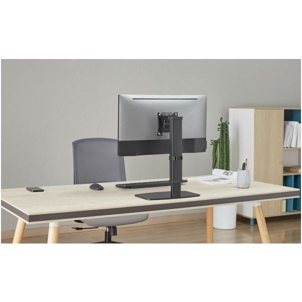 MS-D1ST-02 Gembird Postolje za sto za monitor sa podesivom visinom i potpunim pokretom,max.32inc 8KG - EP3273720