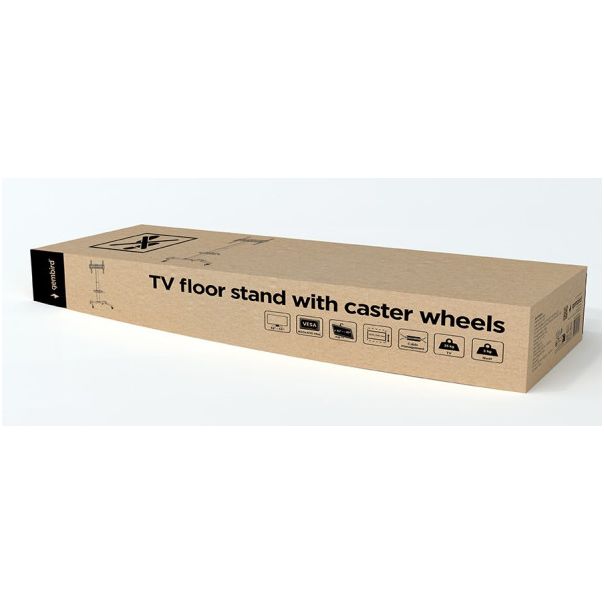 TVS-55T-01 Gembird Podni stalak za TV sa toèkovima (nagib), 32-55inca, 35KG - EP3274022
