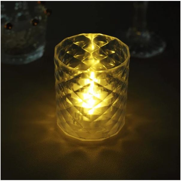 Mini LED svecnjak Sivi 60x70mm (cena je za 1kom) - EP3228878