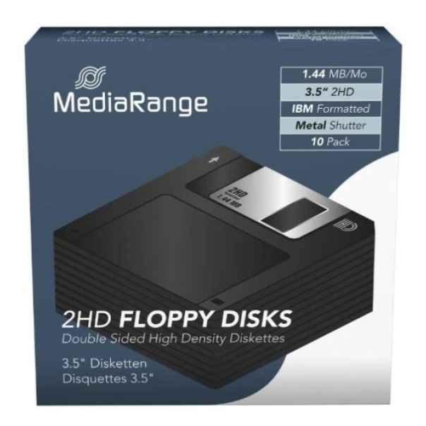FLOPPY DISKETA 3.5inc MEDIARANGE GERMANY 1.44MB MF-2HD MR200 (cena za 1kom) - EP3245915
