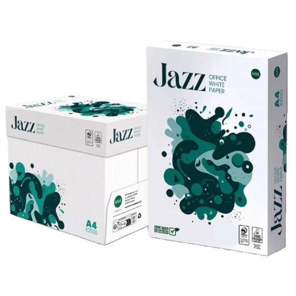 Papir Fotokopir JAZZ A4/75g m2/ 500 Lista za laser, inkjet i fotokopir masine Ris papira - EP3226177