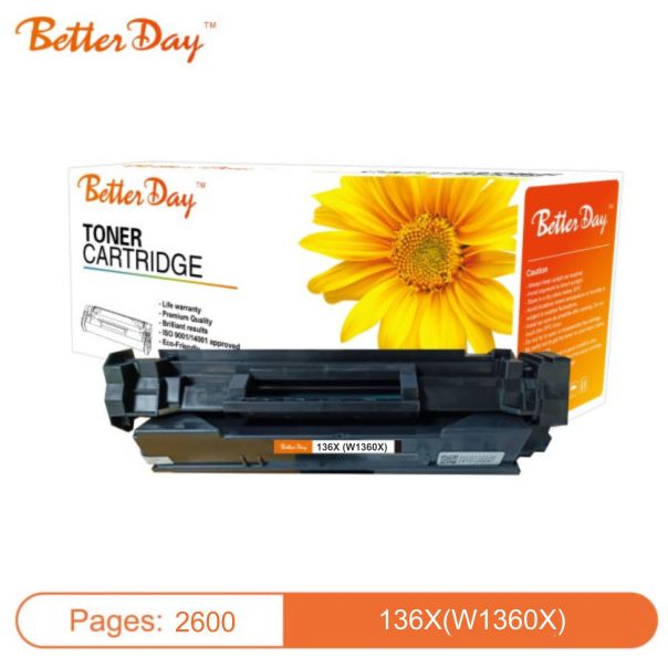 Toner BetterDay 136X, W1360X M211/M236 zam. kaseta za HP 2.6k (sa cipom) - EP3244278