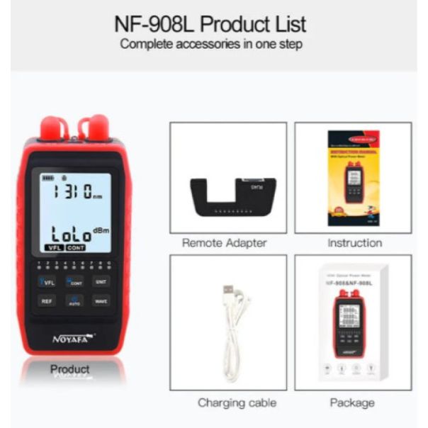 NOYAFA NF-908L TESTER OPTIKE - EP3230730