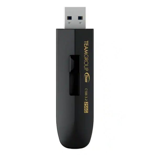 TeamGroup 256GB C186 USB Flash memorija 3.2 BLACK TC1863256GB01 - EP3228902