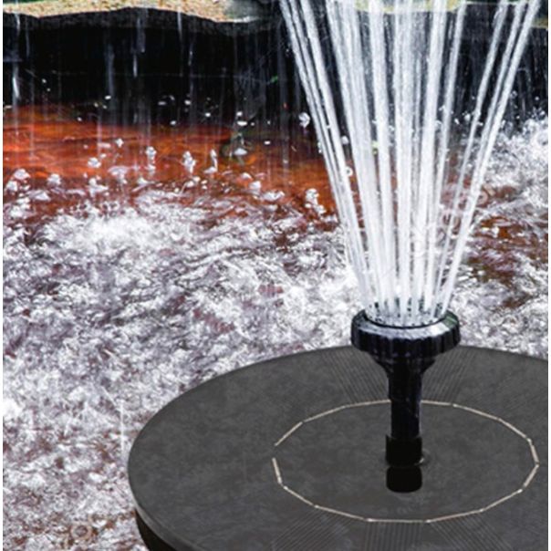 Baštenska plutajuca fontana SWF02 sa solarnim napajanjem 160x30mm - EP3231327