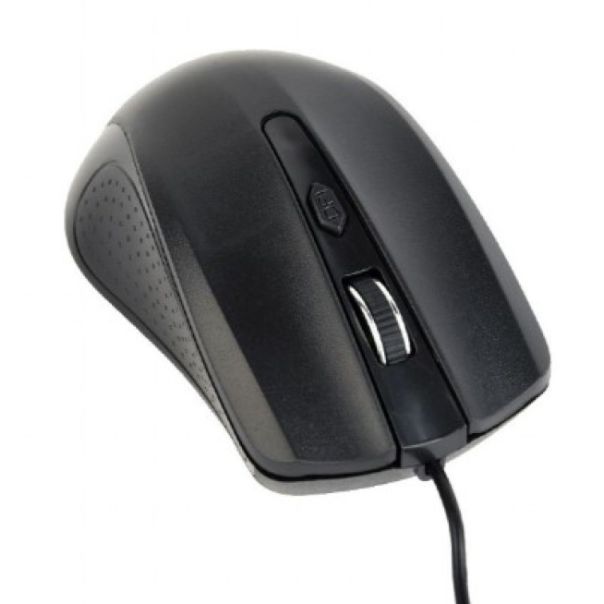 MUS-4B-01L Gembird Opticki mis 800-1200Dpi 4-button black 99mm USB kabl 1,8m - EP3228944