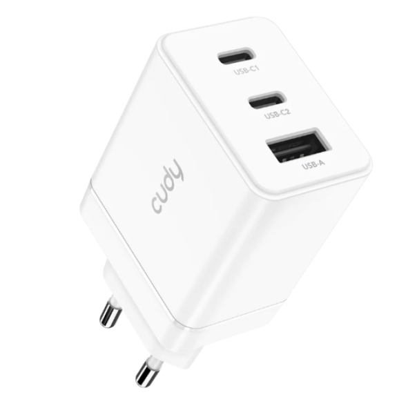 Cudy CH67_EU Brzi punjac za telefone i tablete 2xUSB-C/1XUSB-A, 67W - EP3228964